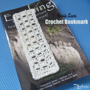 Basic Lace Crochet Bookmark Basic Lace Crochet Bookmark | Crochet Pattern | American Crochet @americancrochet.com