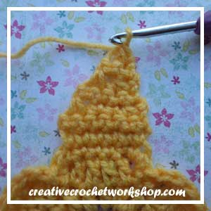 The Rapunzel Flower | Free Crochet Pattern | American Crochet @americancrochet.com @creativecrochetworkshop.com #freecrochetpattern