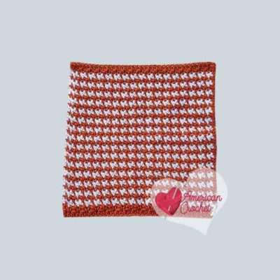 Pumpkin Spice Washcloth {Free Crochet Pattern}
