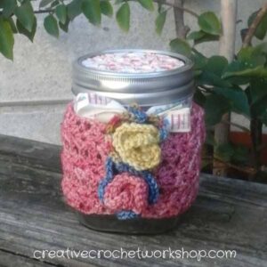 Strawberry Truffle Jar Cozy