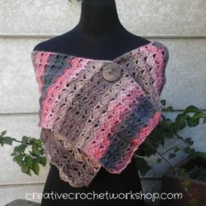 Berry Bubbles Shawl