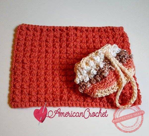Berry Me Spa Set free crochet pattern