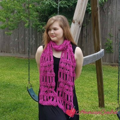 Diamond Bars Scarf
