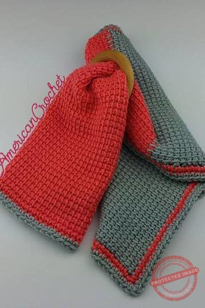 Tunisian Hugs Lovey free crochet pattern
