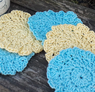 Aqua & Lemon Spa Scrubbies