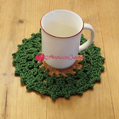 Holly Wreath Coaster