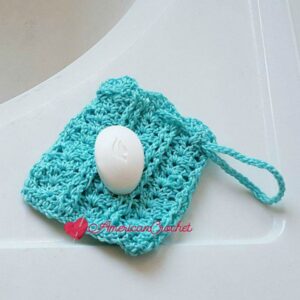 Vintage Lace Shells Soap Cozy | Crochet Pattern | American Crochet @americancrochet.com #crochetpattern