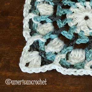 Audrey Circle in A Square | American Crochet @americancrochet.com