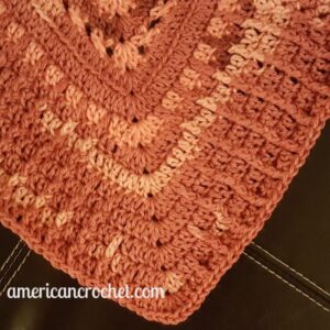 Rosewood Baby Blanket Part Four | Crochet Pattern | American Crochet @americancrochet.com #crochetpattern #crochetalong