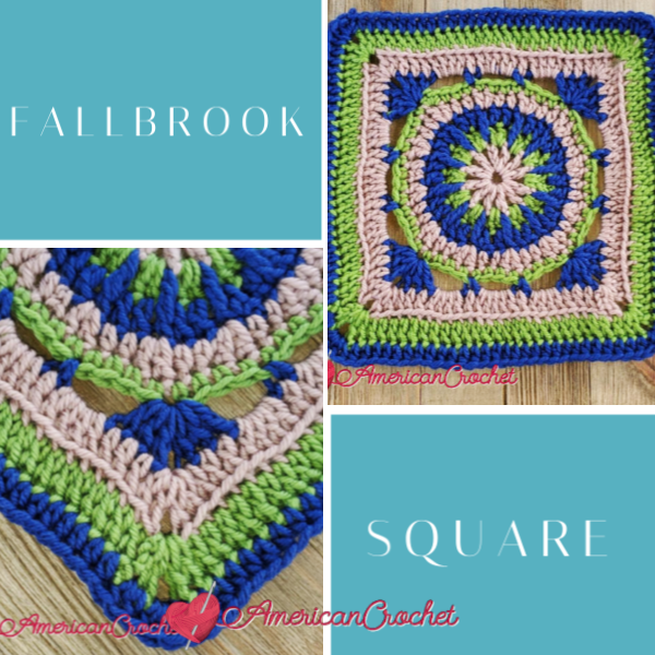 Fallbrook Square | American Crochet @americancrochet.com