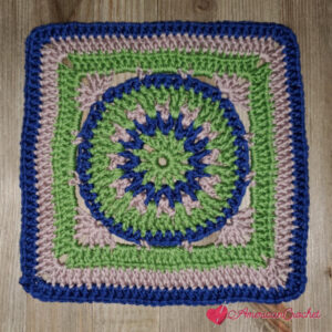 Pilot Square | Crochet Pattern | American Crochet @americancrochet.com #crochetalong