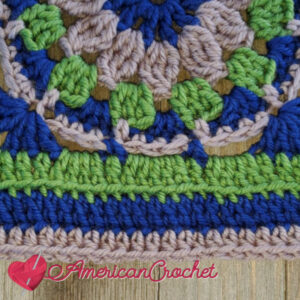 Enclave Square | Crochet Pattern | American Crochet @americancrochet.com #crochetalong