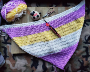 Frosty Kisses Blanket Part Four | American Crochet @americancrochet