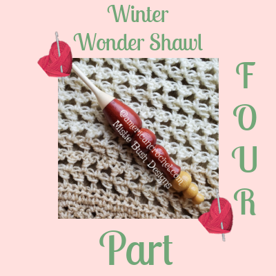 Winter Wonder Shawl Part Four | American Crochet @americancrochet
