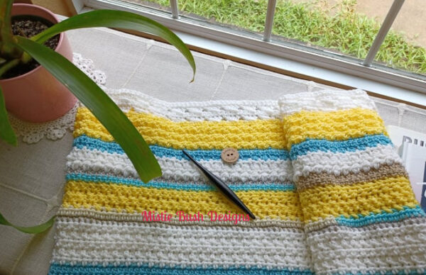 Happy Throw Two Part Eight | American Crochet @americancrochet