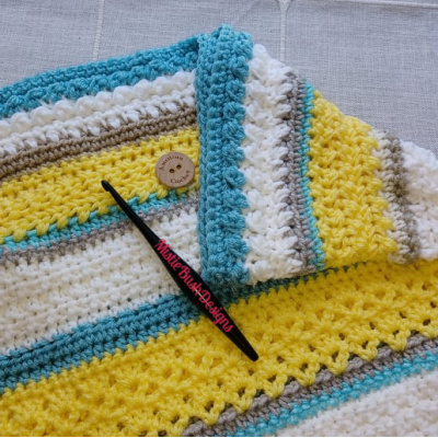 Happy Throw Two Part Six | American Crochet @americancrochet