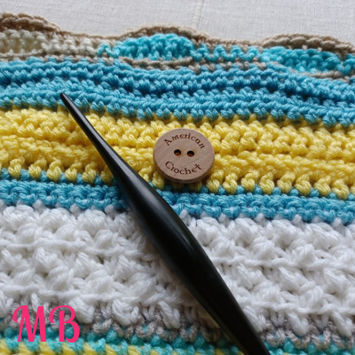 Happy Throw Two Part Thirteen | American Crochet @americancrochet
