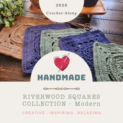 Riverwood Square Crochet Along (CAL) – 2025 Modern Crochet Square Patterns
