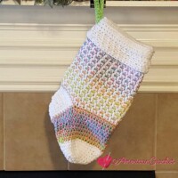 2018 Magical Retro Christmas Stocking